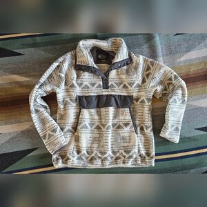 Carhartt Patterned Sweatshirt with Black and Gray Accents